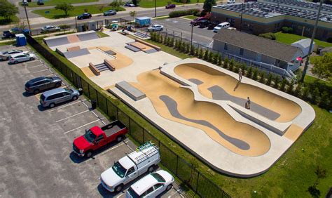 Discover parks for the first time and follow for the latest skatepark design and builds. . Skate spots near me